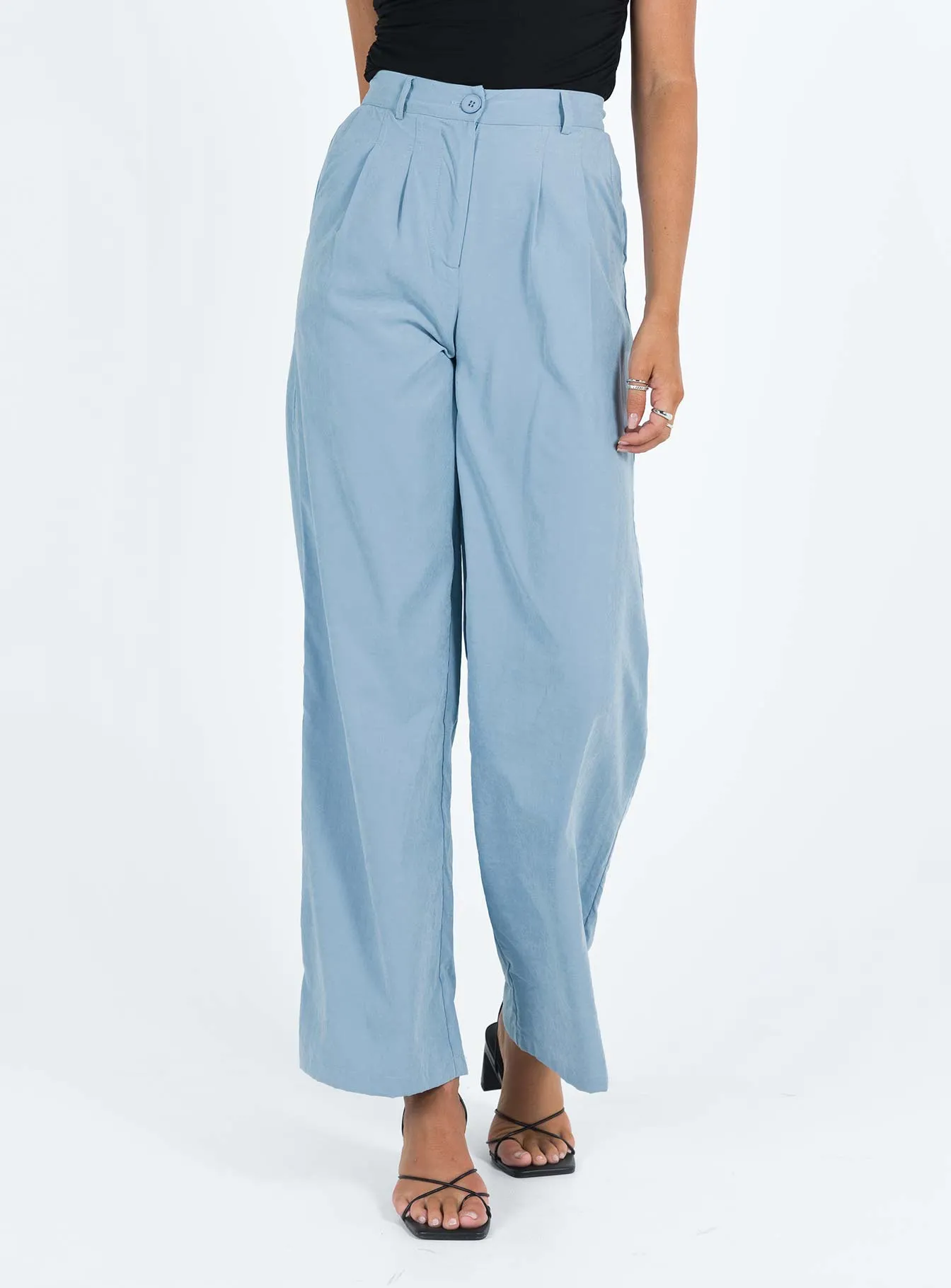 Archer Pants Dusty Blue sold by Princess Polly product image thumbnail 2