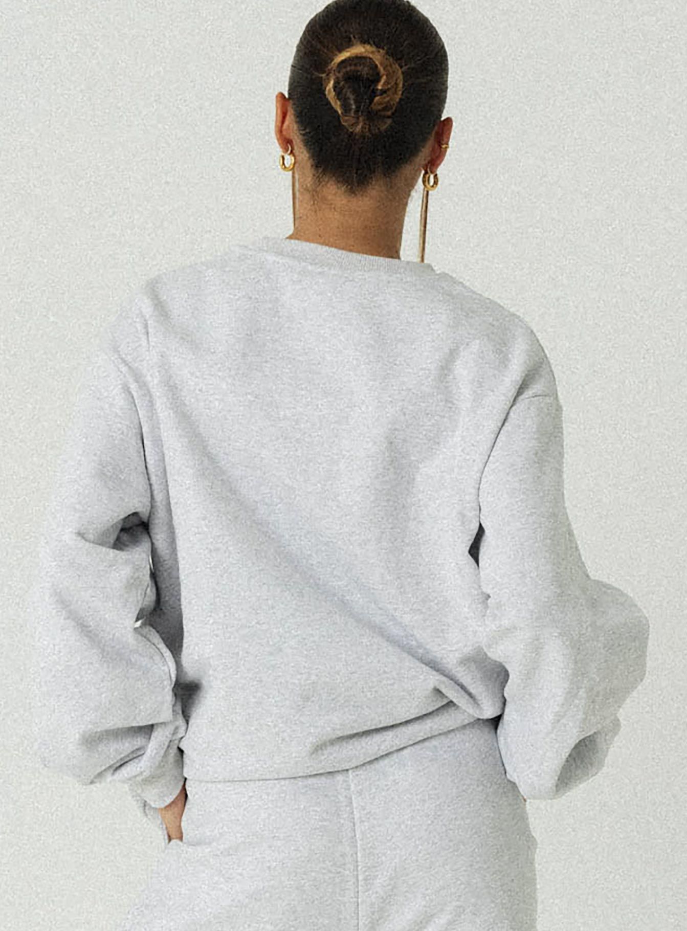 Jagger & Stone Vintage Oversized Sweatshirt Grey sold by Princess Polly product image thumbnail 4