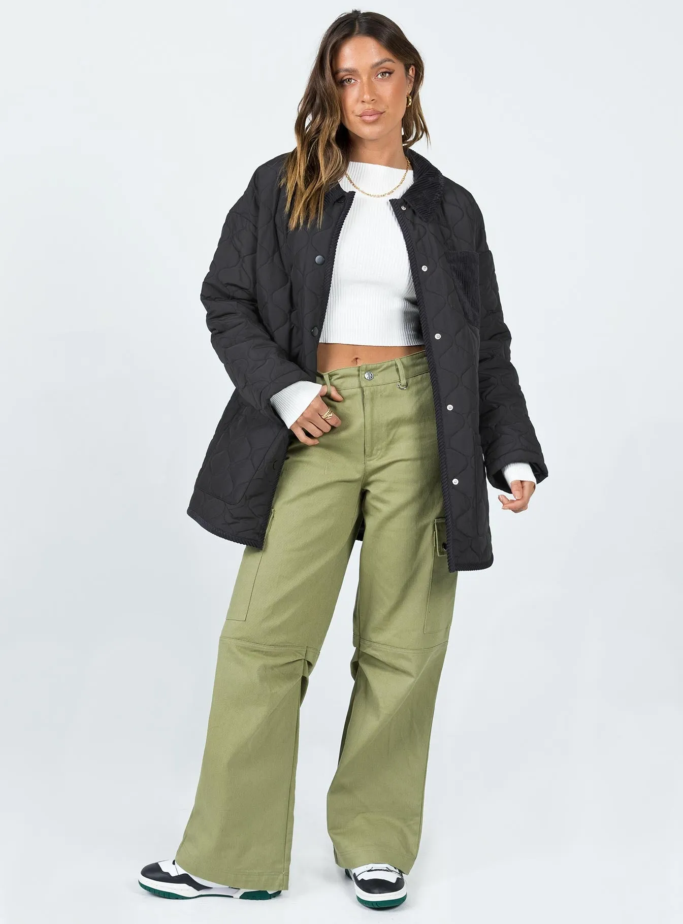 Camari Quilter Jacket Black sold by Princess Polly product image thumbnail 3