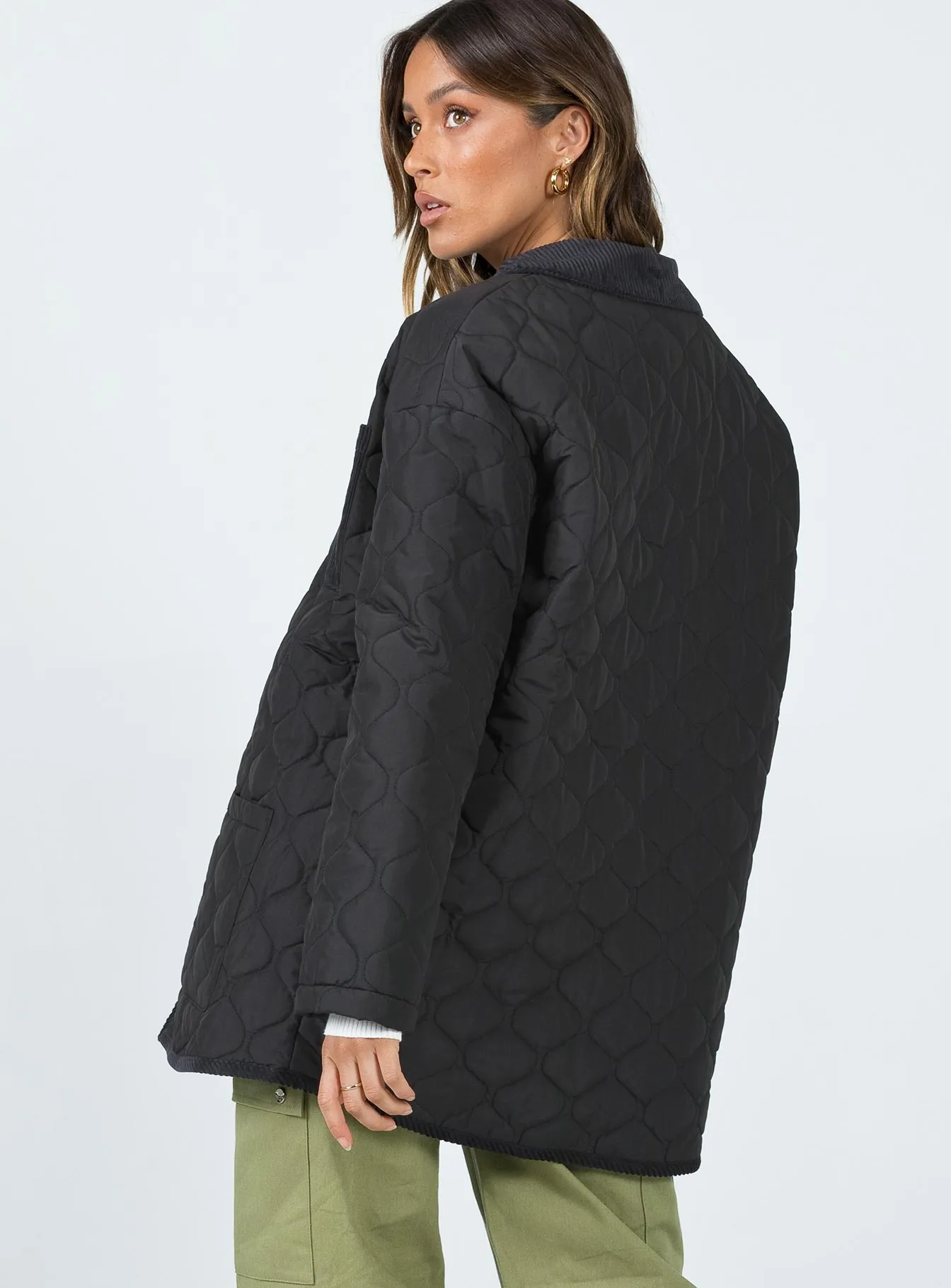 Camari Quilter Jacket Black sold by Princess Polly product image thumbnail 5