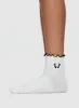 Ysabel Socks White / Black sold by Princess Polly