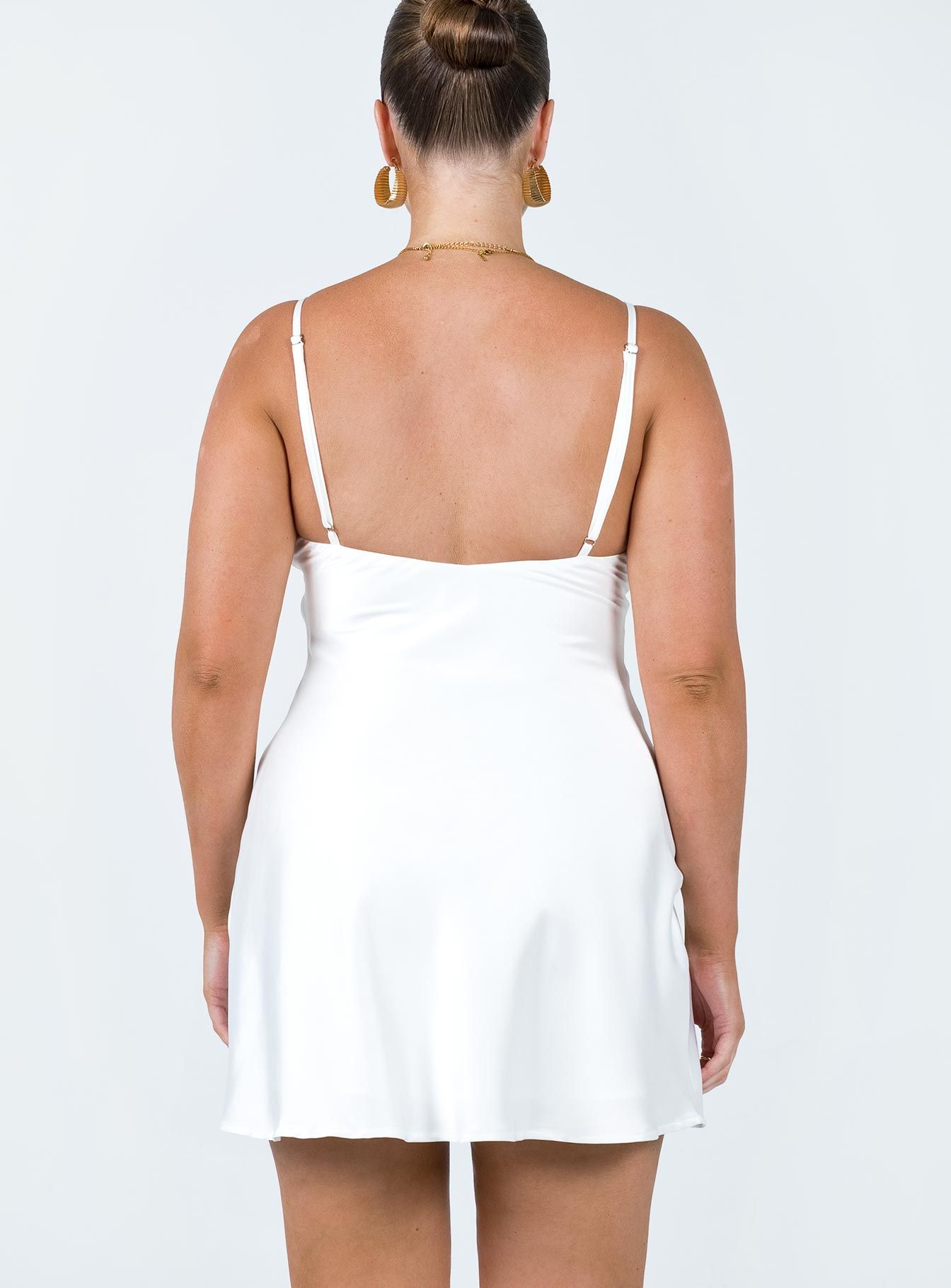 Kalesi Mini Dress White sold by Princess Polly product image thumbnail 5