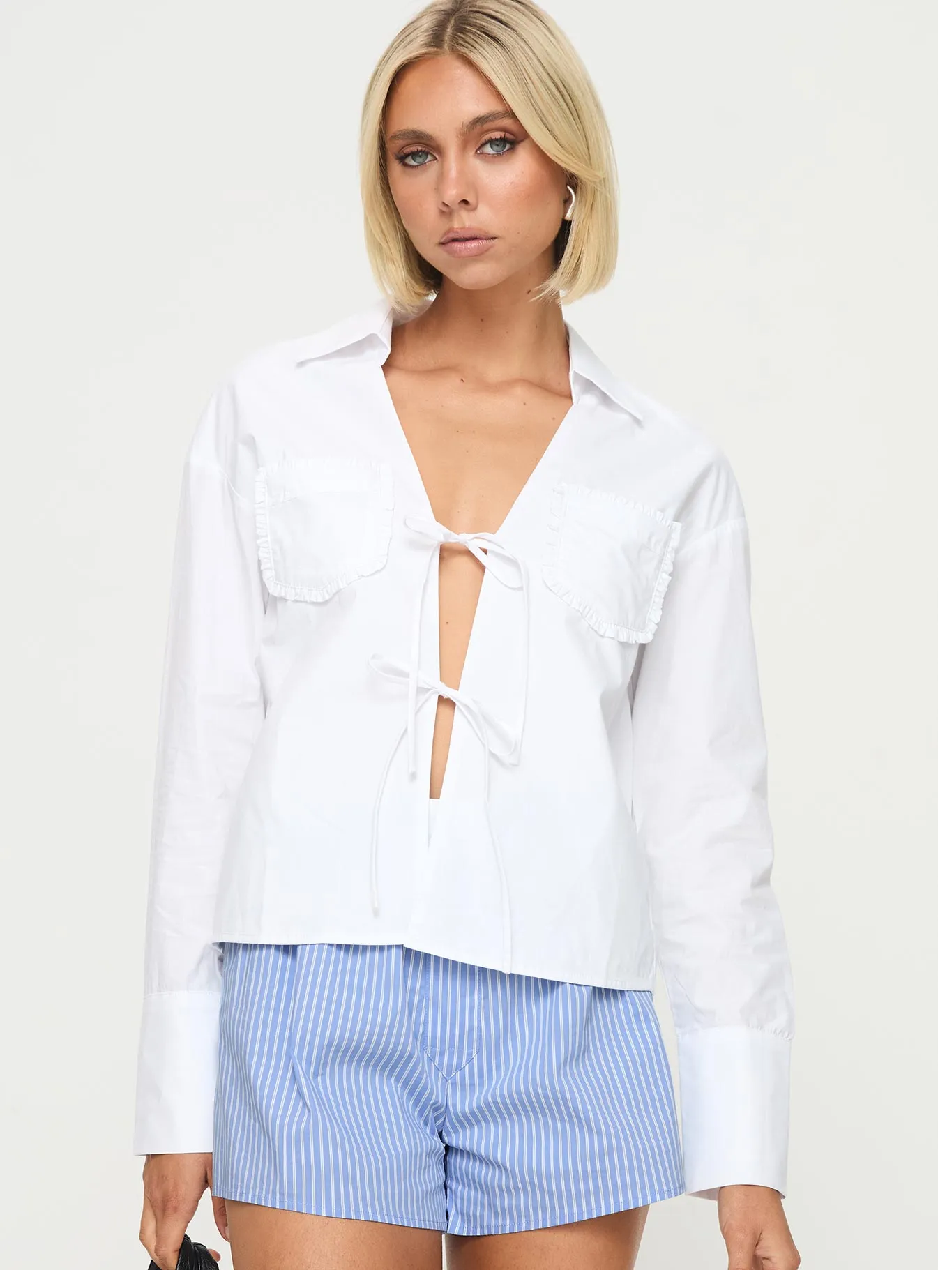 Kellot Shirt White sold by Princess Polly product image thumbnail 2