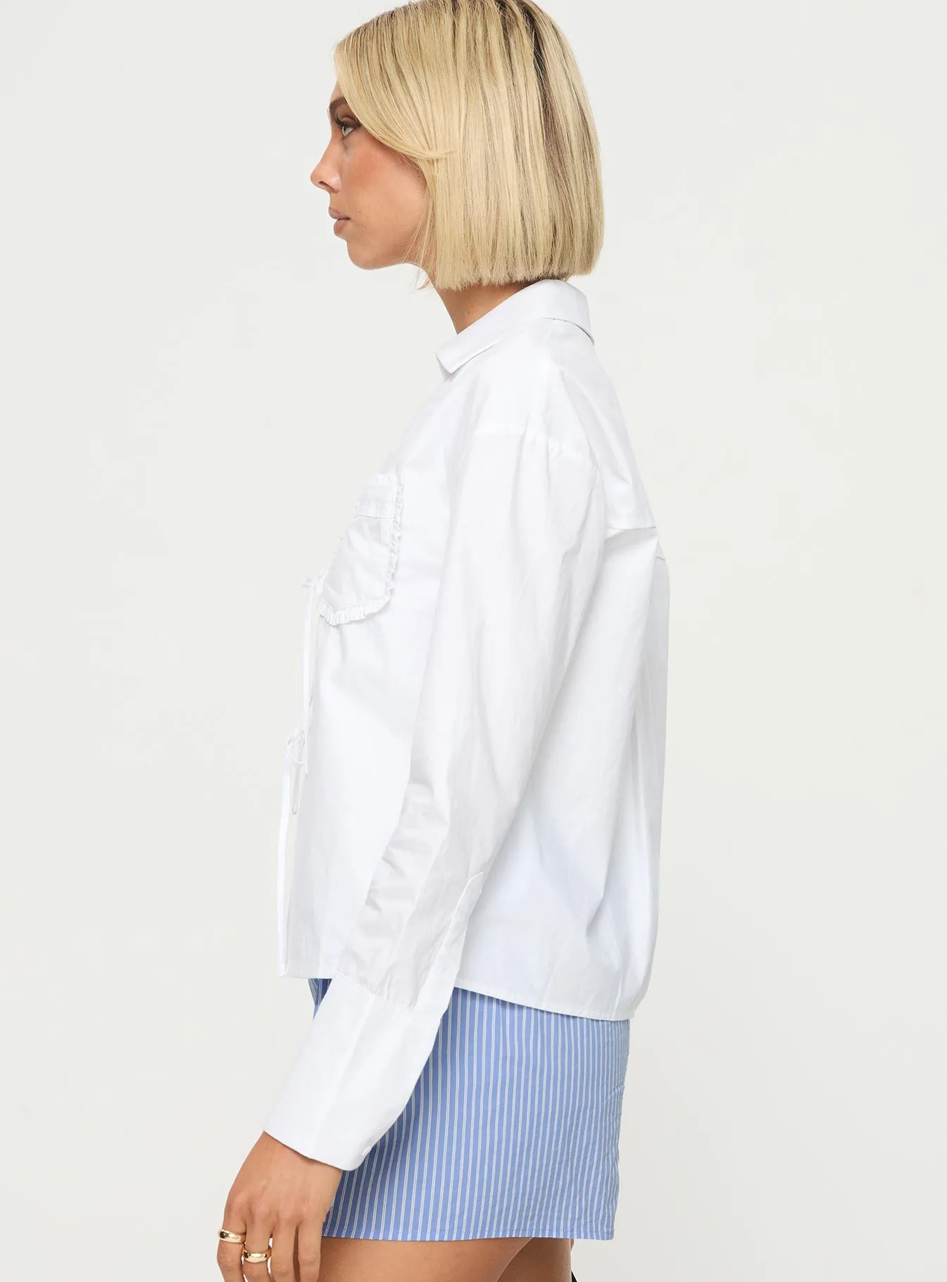 Kellot Shirt White sold by Princess Polly product image thumbnail 4