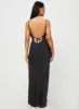 Damelio Low Back Maxi Dress Black sold by Princess Polly