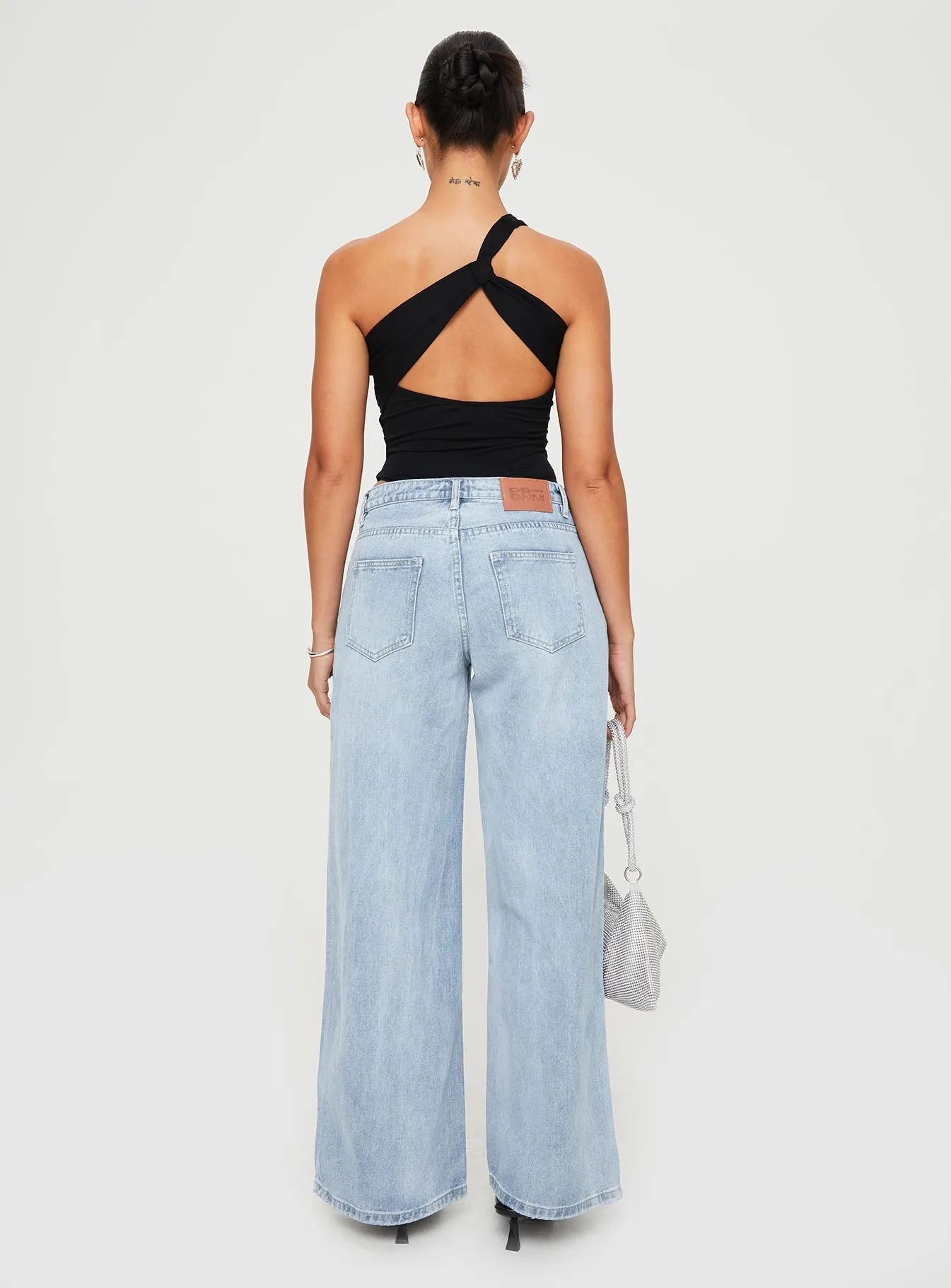 Ramos Low Rise Denim Jeans Light Wash Tall sold by Princess Polly product image thumbnail 5