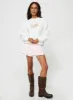 Roped In Crew Neck Sweatshirt White sold by Princess Polly