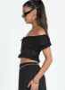 Chorsham Top Black sold by Princess Polly