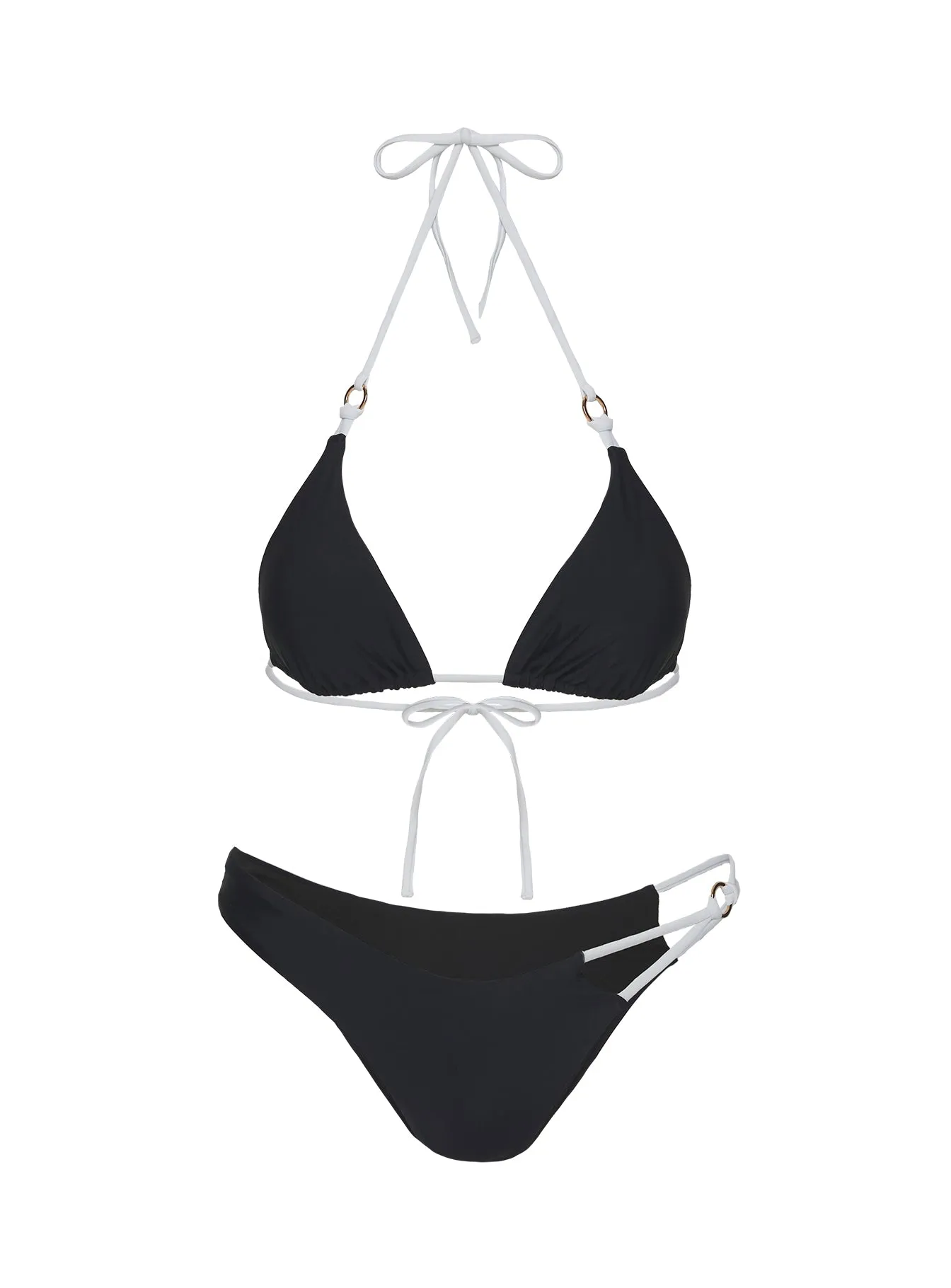 Stellie High Cut Bikini Bottom Black sold by Princess Polly product image thumbnail 5