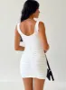 Rachelle Mini Dress White sold by Princess Polly