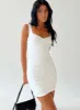 Rachelle Mini Dress White sold by Princess Polly