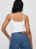 Baseline Rib Top White sold by Princess Polly
