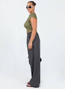 Wexler Pants Slate sold by Princess Polly