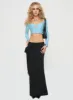 Killian Long Sleeve Top Blue sold by Princess Polly