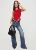 Karre Off The Shoulder Top Red sold by Princess Polly