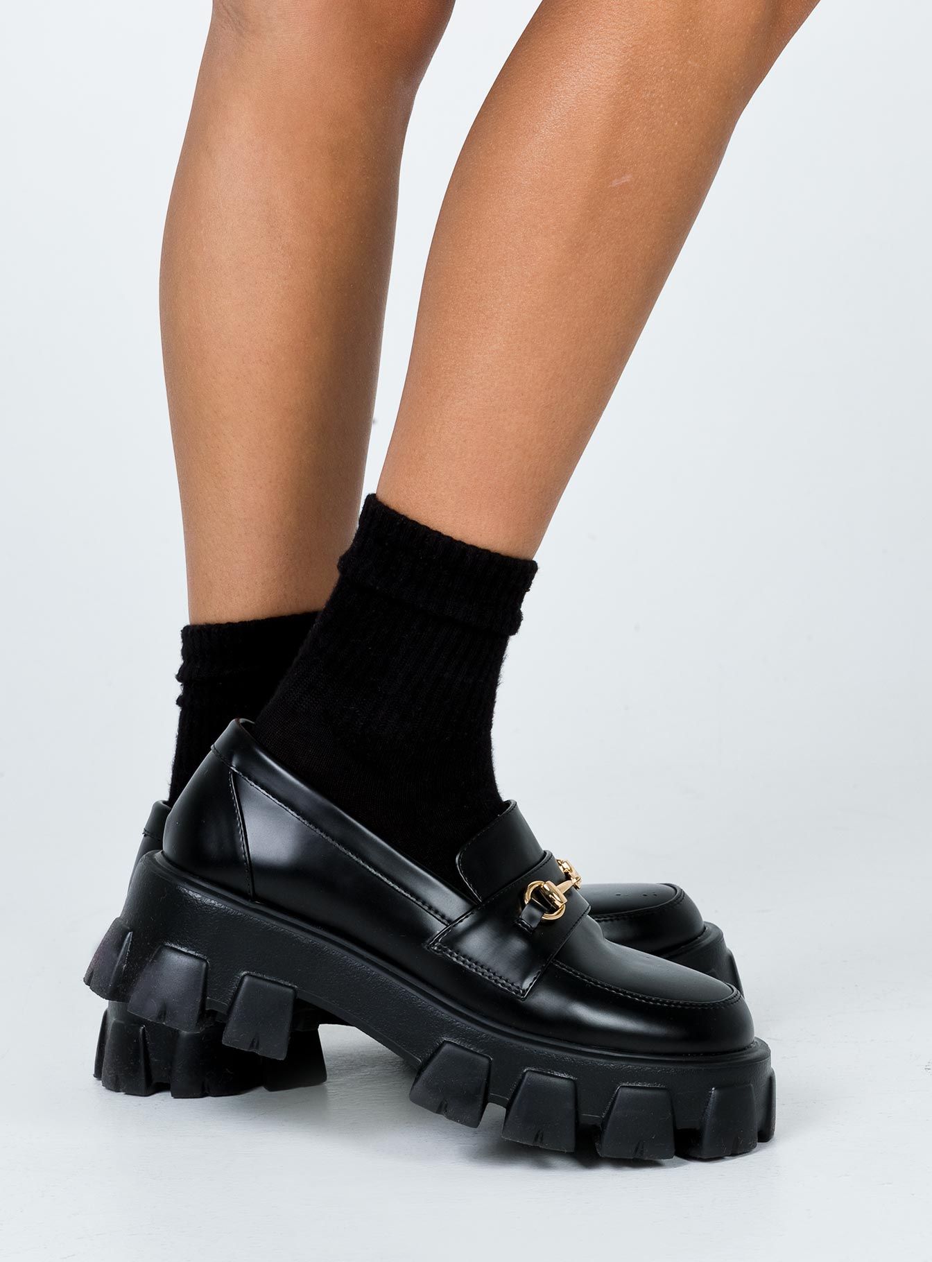 Penny Lane Loafers Black sold by Princess Polly product image thumbnail 4