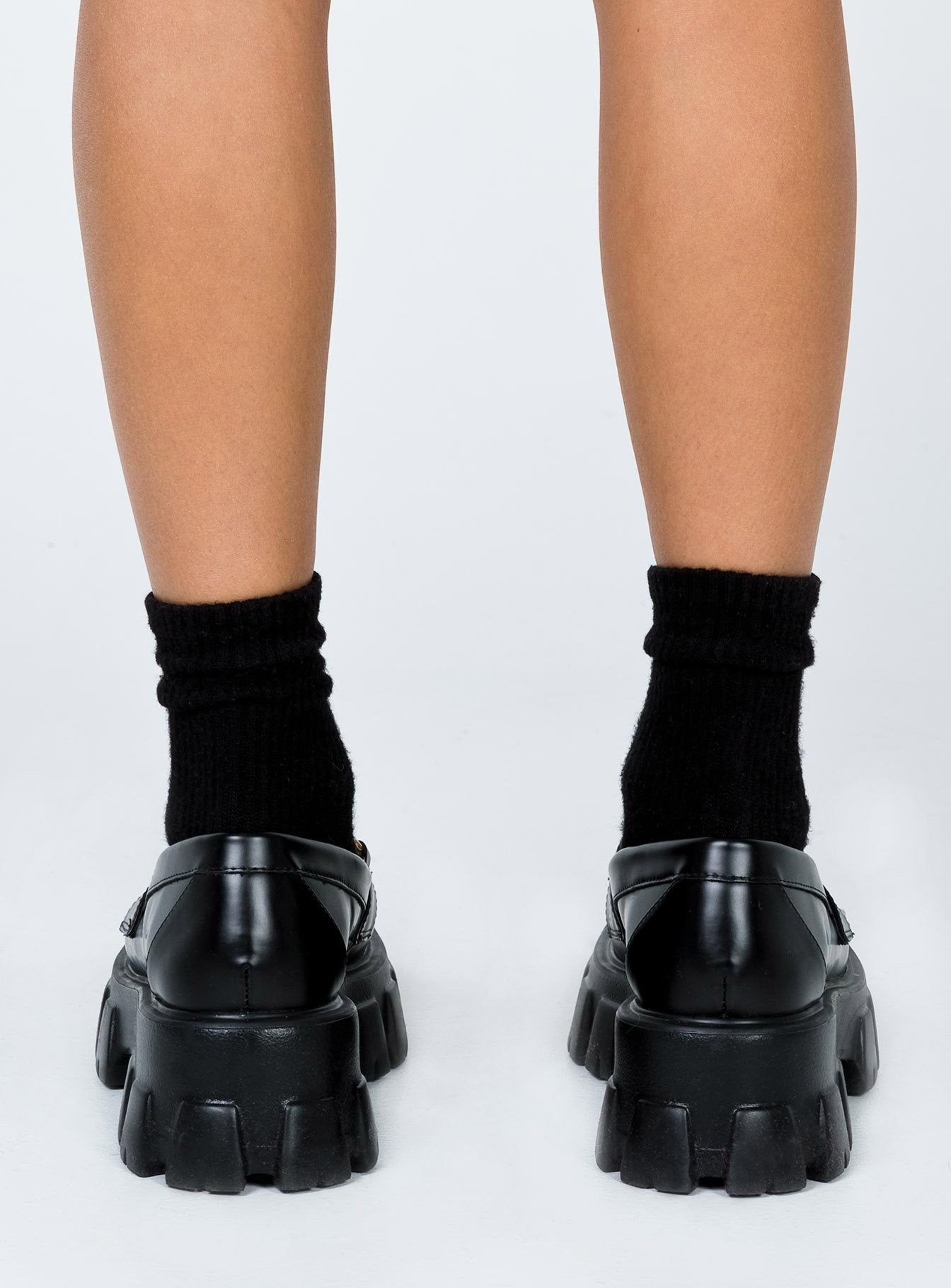 Penny Lane Loafers Black sold by Princess Polly product image thumbnail 5