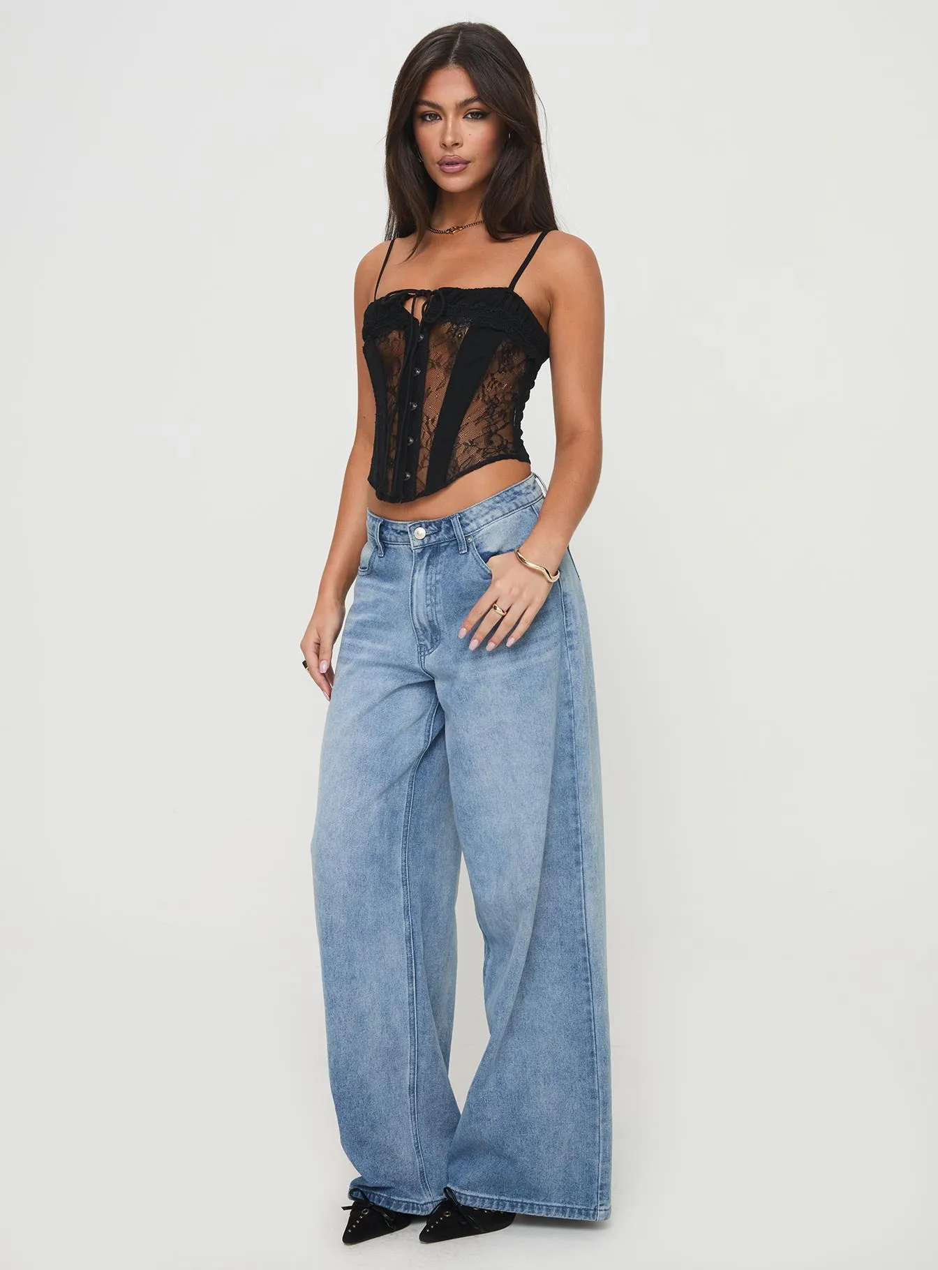 Sambo Corset Top Black sold by Princess Polly product image thumbnail 3