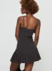 Valletta Mini Dress Slate sold by Princess Polly