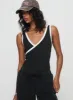Fiorah Bodysuit Black / White sold by Princess Polly