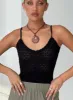 Going For It Knit Bodysuit Black sold by Princess Polly