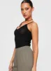 Going For It Knit Bodysuit Black sold by Princess Polly