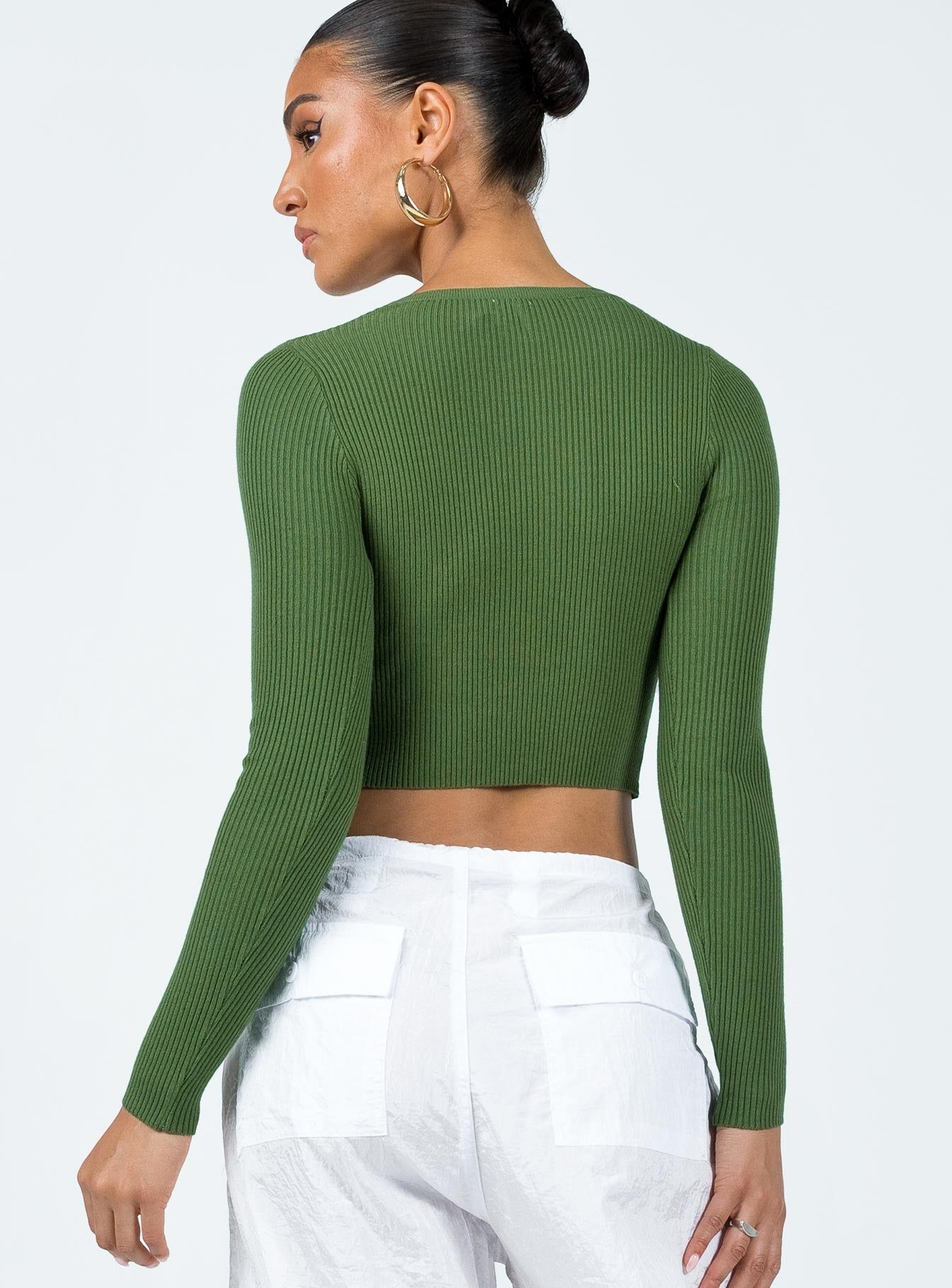 Unwritten Love Top Olive sold by Princess Polly product image thumbnail 4