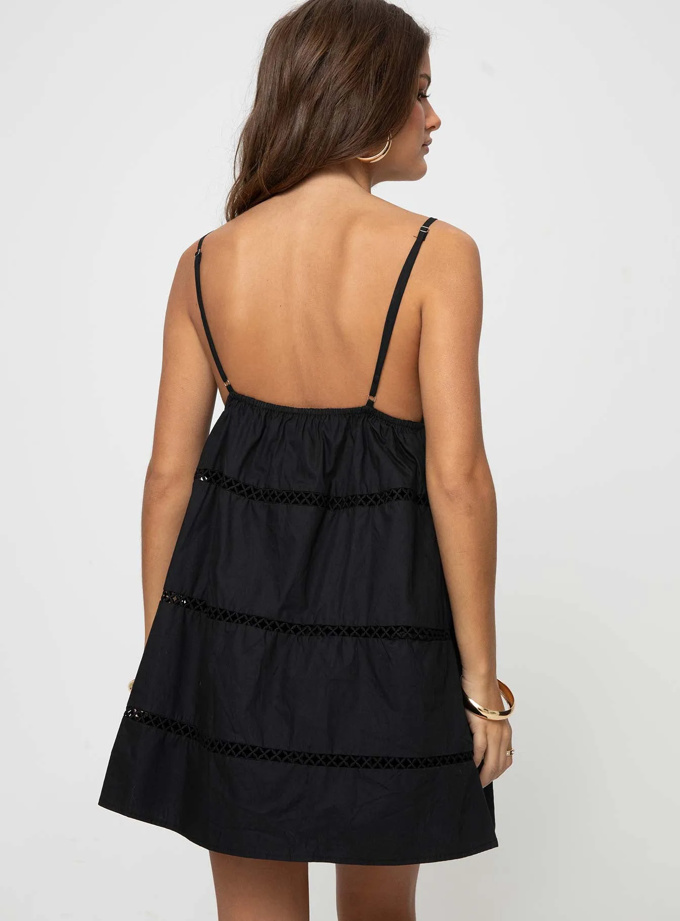 Kolli Mini Dress Black sold by Princess Polly product image thumbnail 4