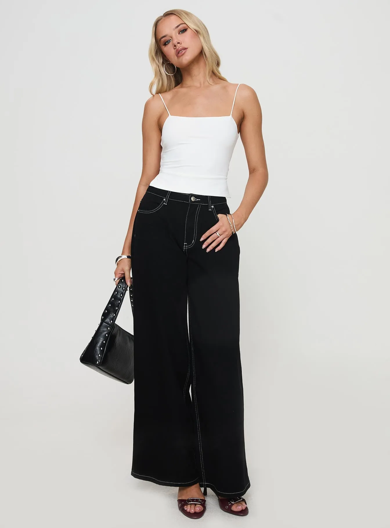 Elissa Top White sold by Princess Polly product image thumbnail 3