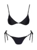 Verlaine Triangle Bikini Top Black sold by Princess Polly