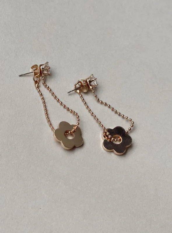 Margaux Earrings Gold sold by Princess Polly