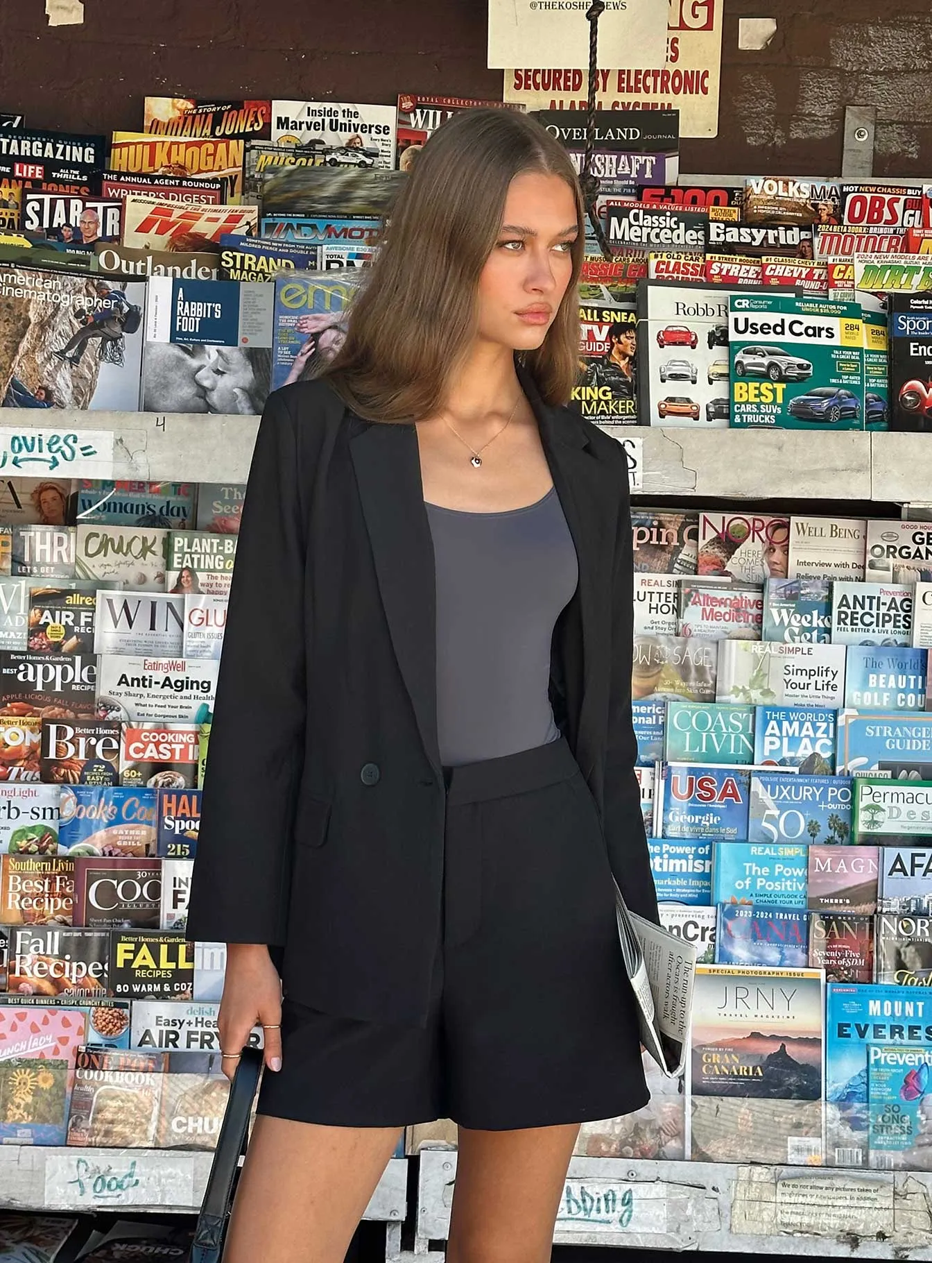 Sazan Blazer Black sold by Princess Polly