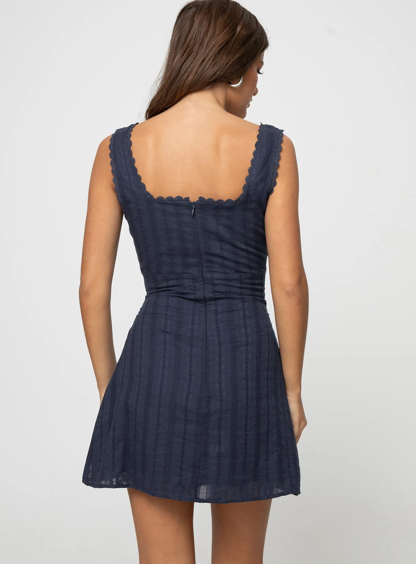 Dasha Mini Dress Navy sold by Princess Polly product image thumbnail 5