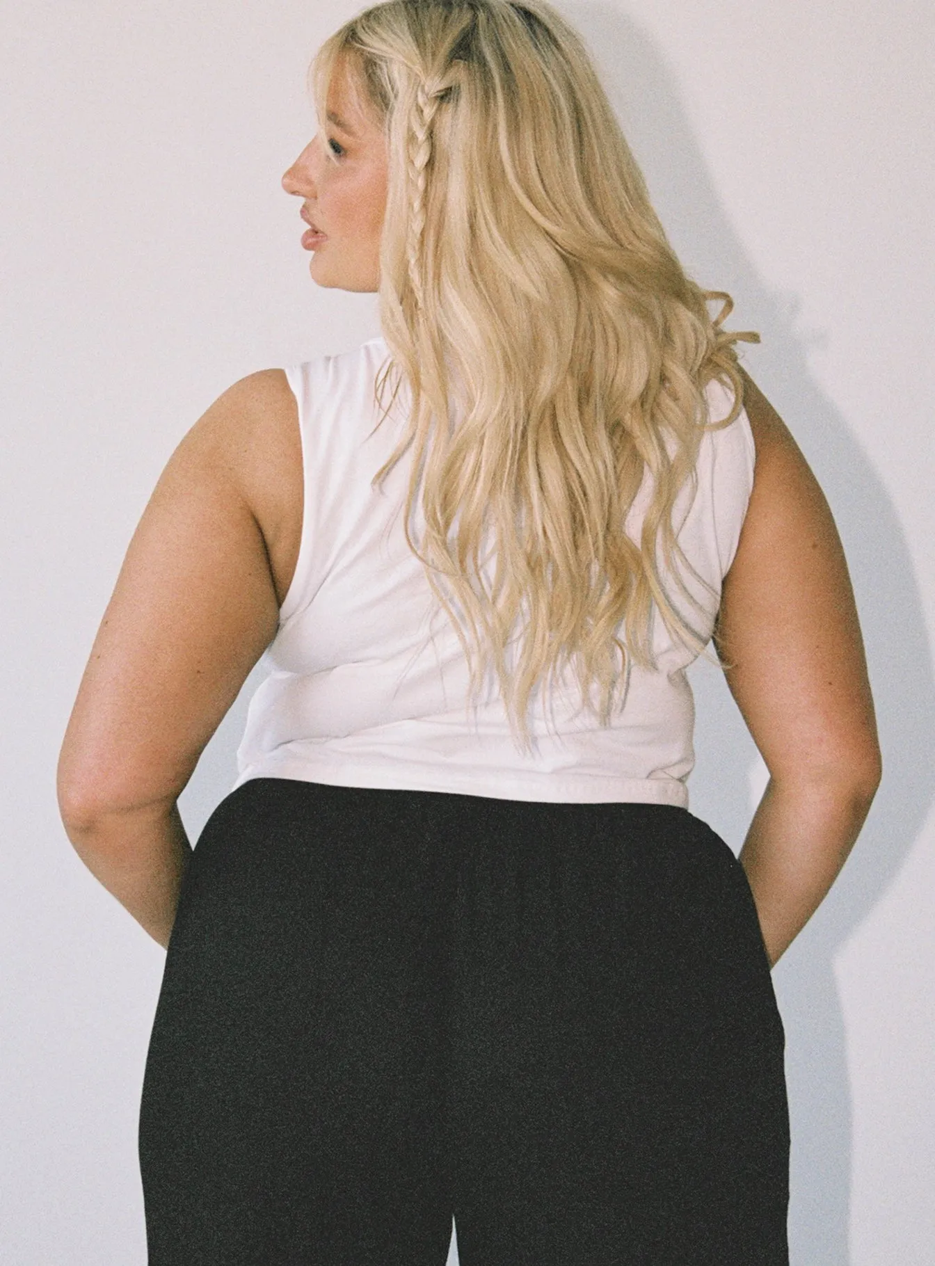 Blizzard Tank Top White Curve sold by Princess Polly product image thumbnail 3