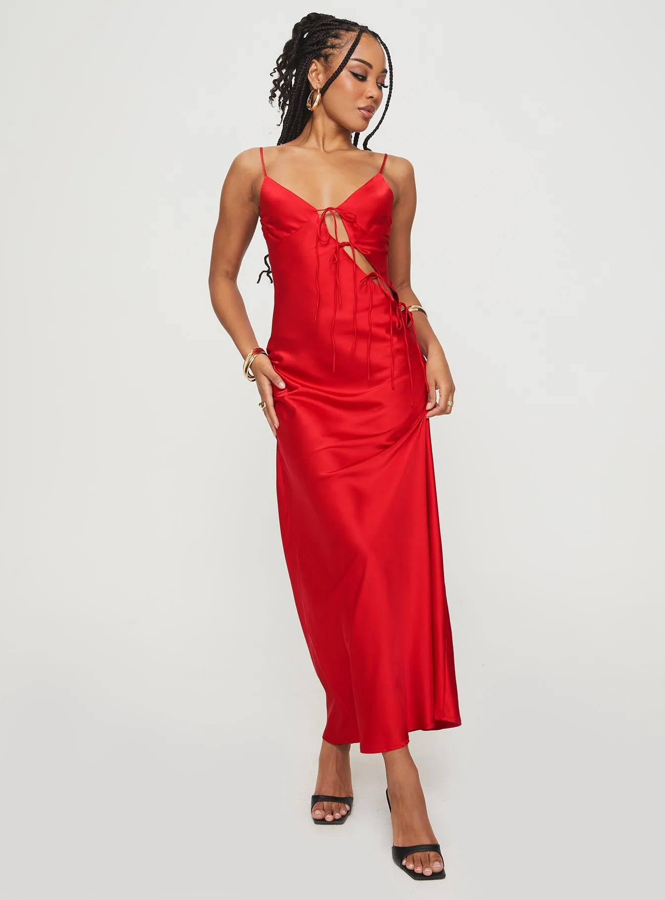 About A Girl Maxi Dress Red sold by Princess Polly product image thumbnail 3