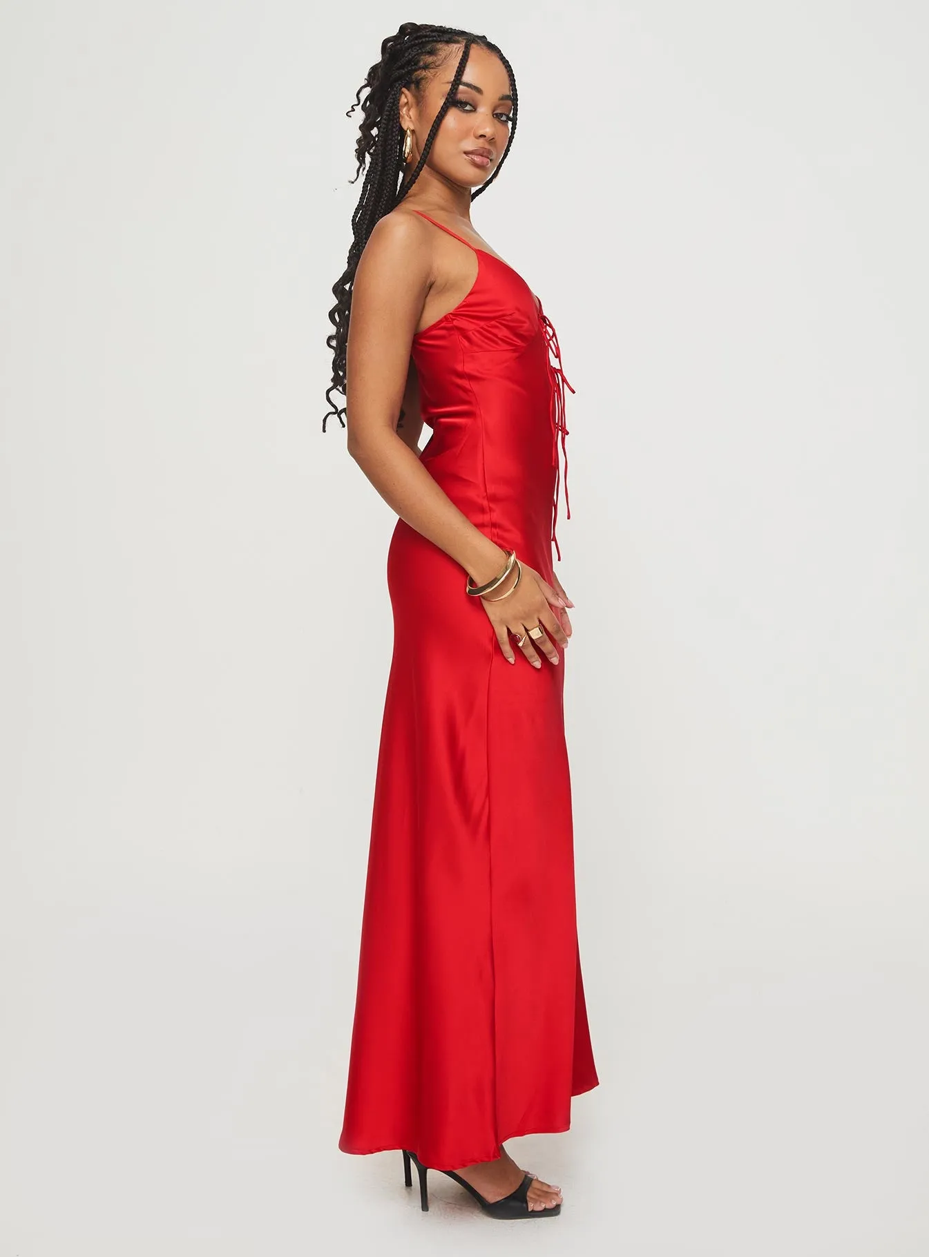 About A Girl Maxi Dress Red sold by Princess Polly product image thumbnail 4