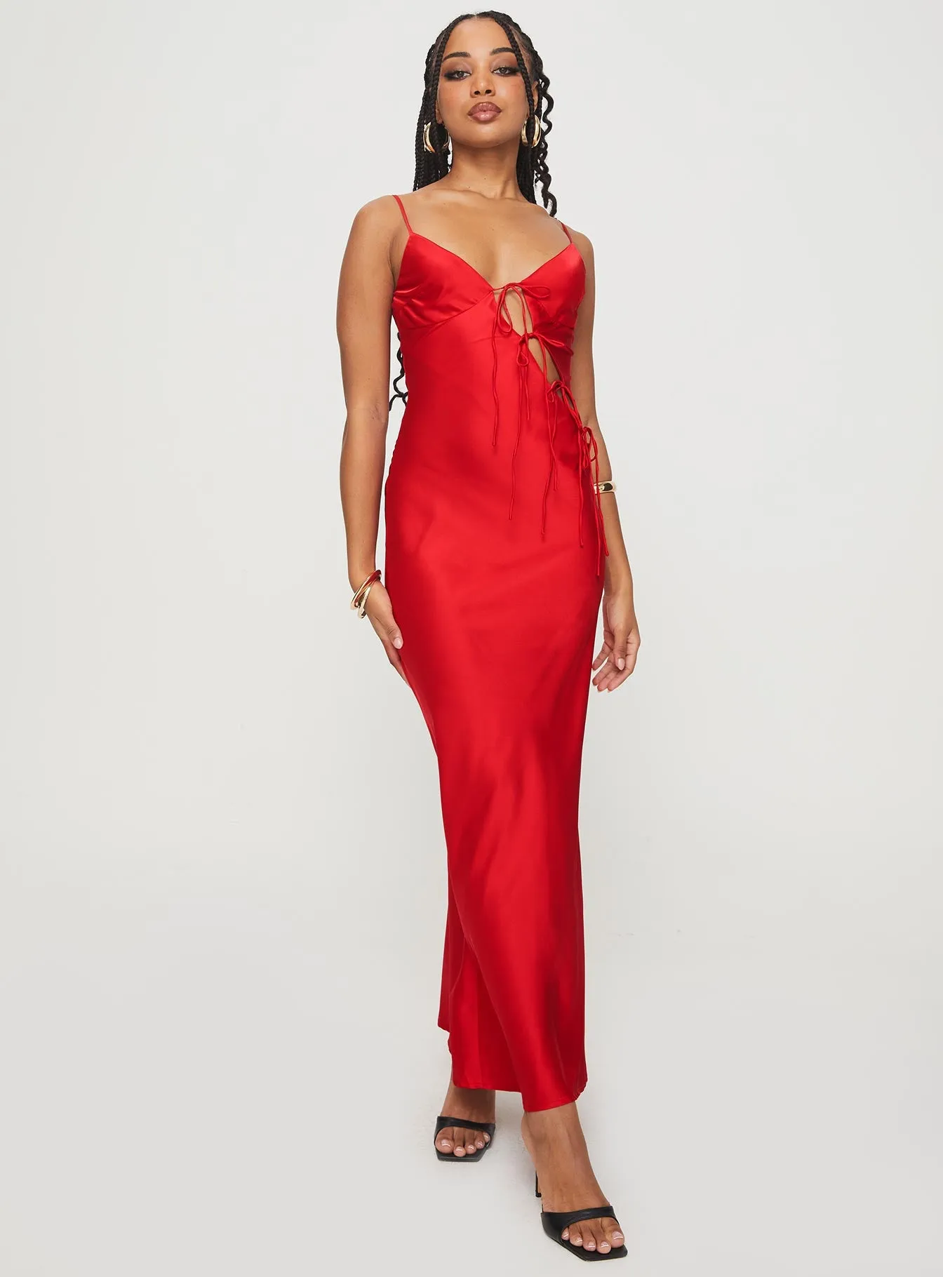 About A Girl Maxi Dress Red sold by Princess Polly product image thumbnail 2