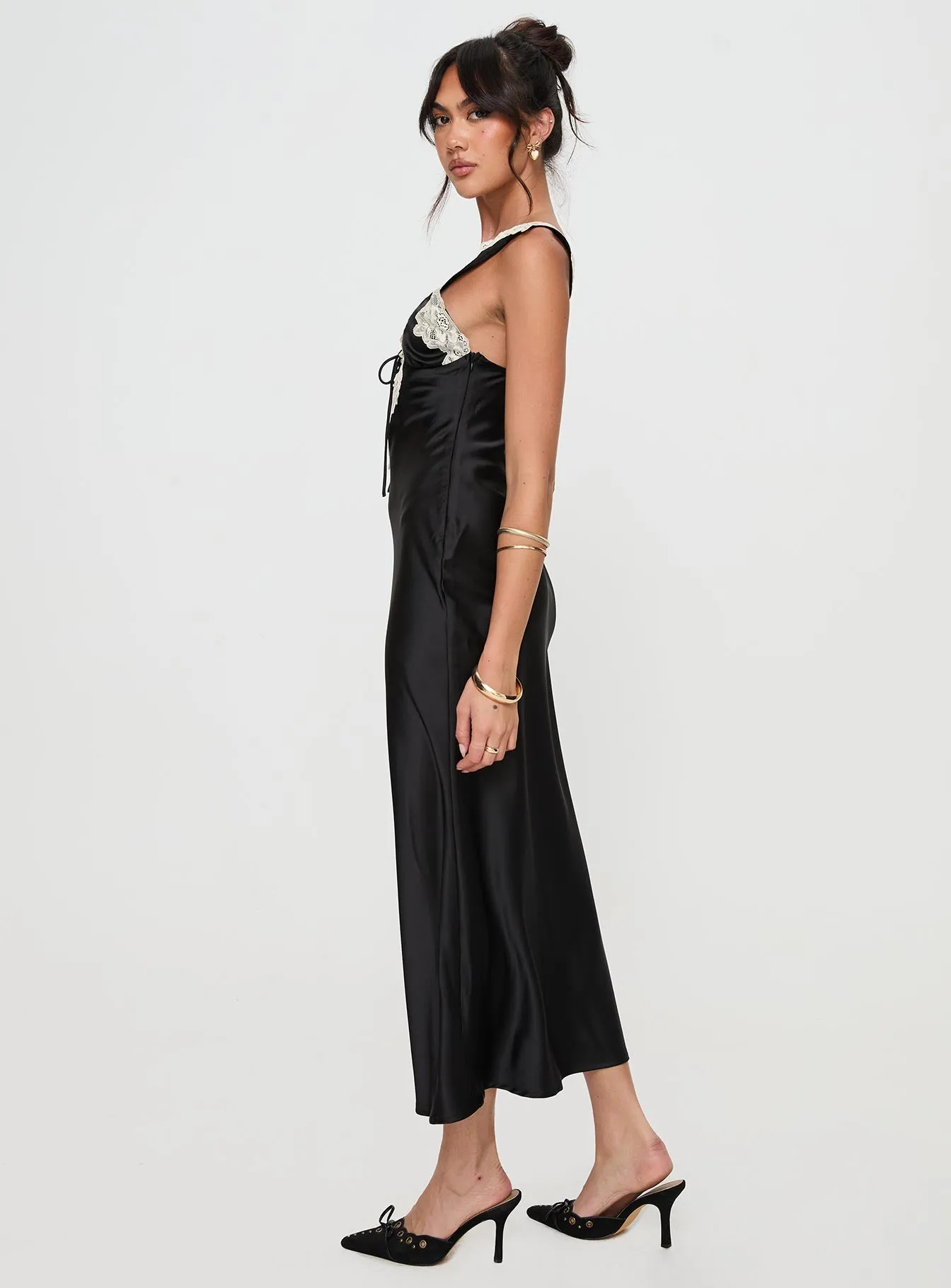 Nourish Maxi Dress Black sold by Princess Polly product image thumbnail 4