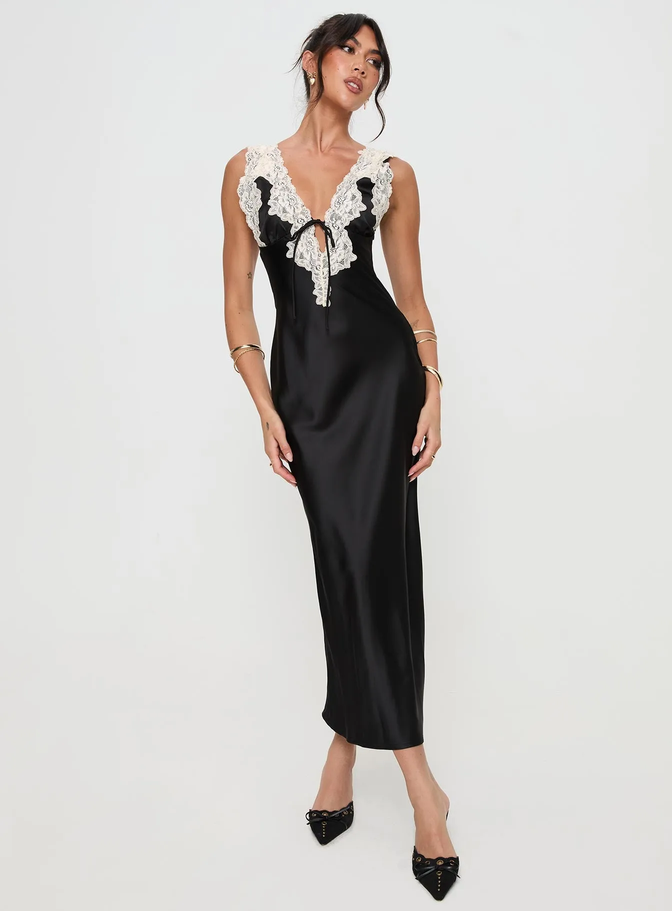 Nourish Maxi Dress Black sold by Princess Polly product image thumbnail 2