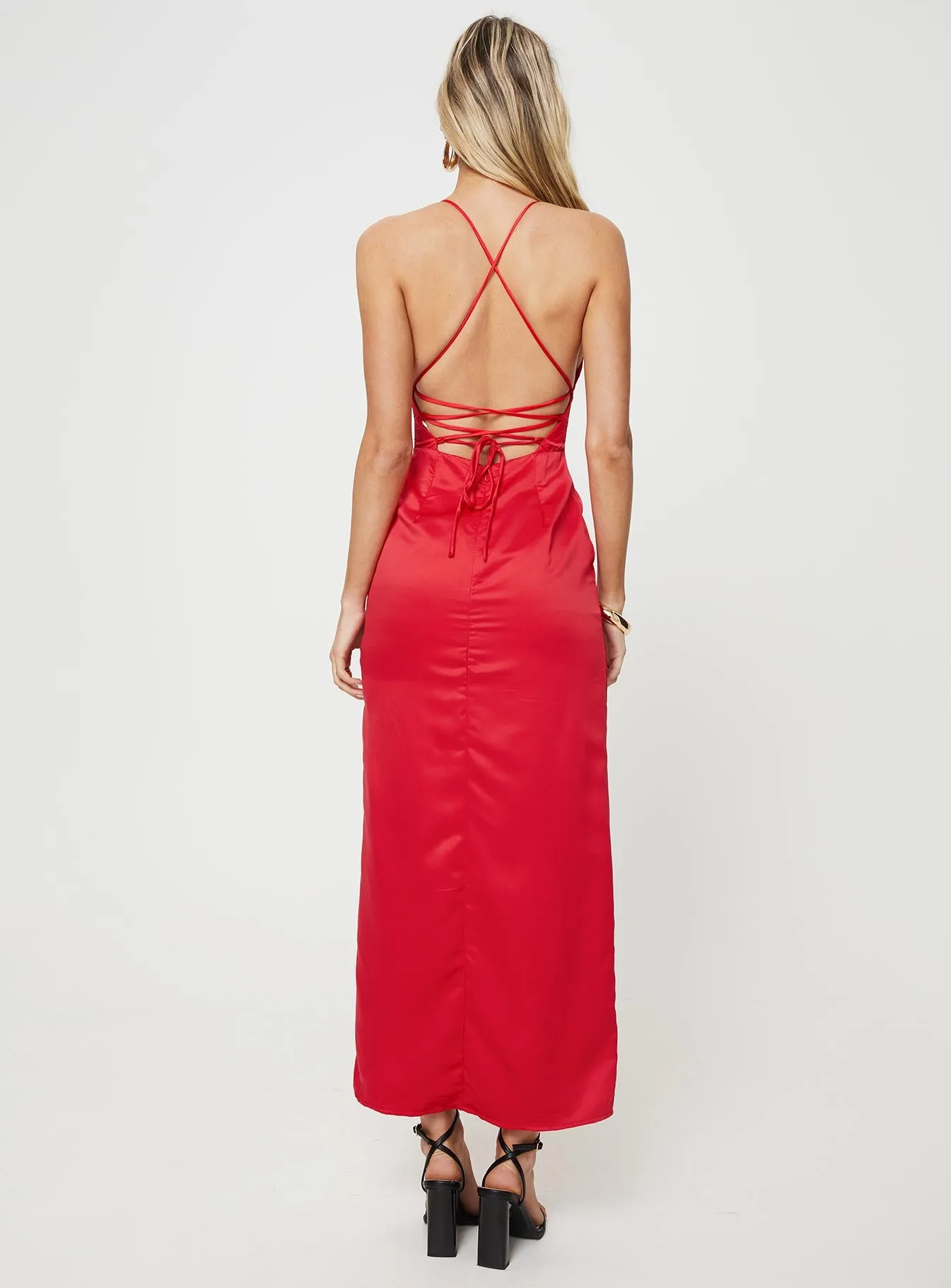 Chambers Maxi Dress Red sold by Princess Polly product image thumbnail 5