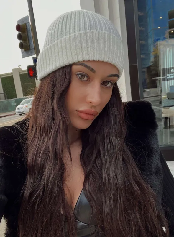 Leo Beanie Cream sold by Princess Polly