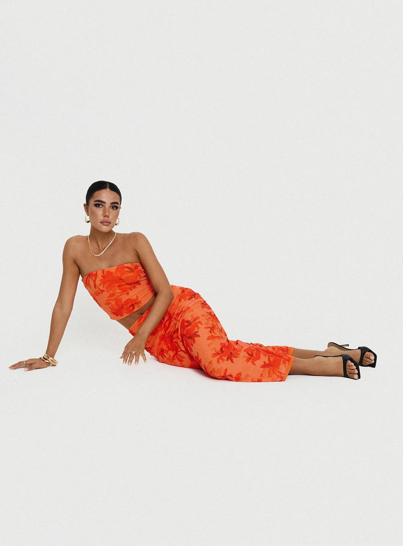 Leone Set Orange sold by Princess Polly