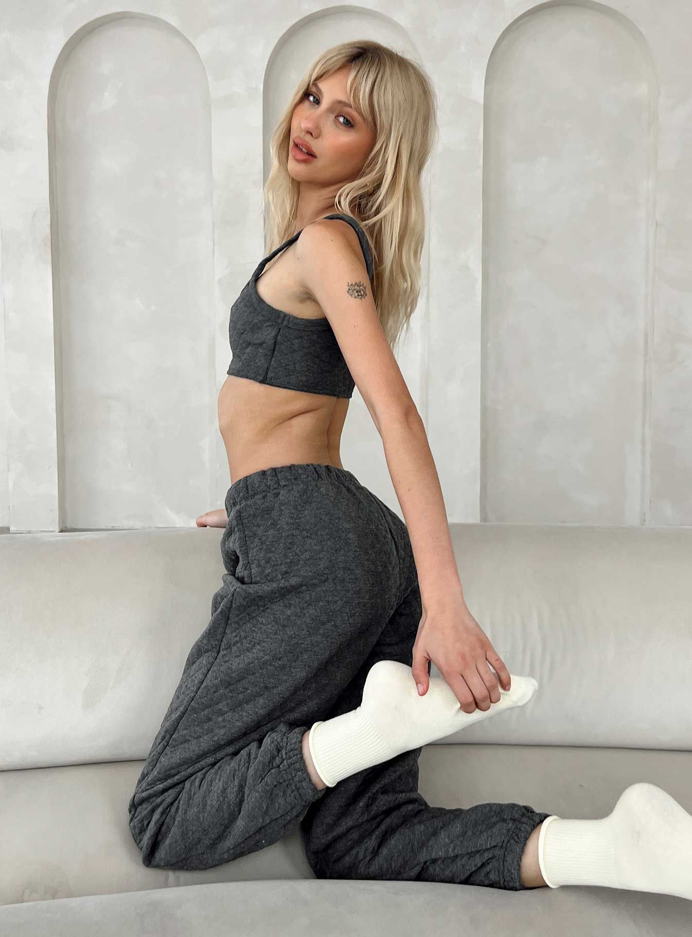 Arabella Set Slate Grey sold by Princess Polly product image thumbnail 3