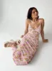 Emily Maxi Dress Pink Floral Petite sold by Princess Polly