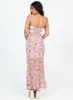 Emily Maxi Dress Pink Floral Petite sold by Princess Polly
