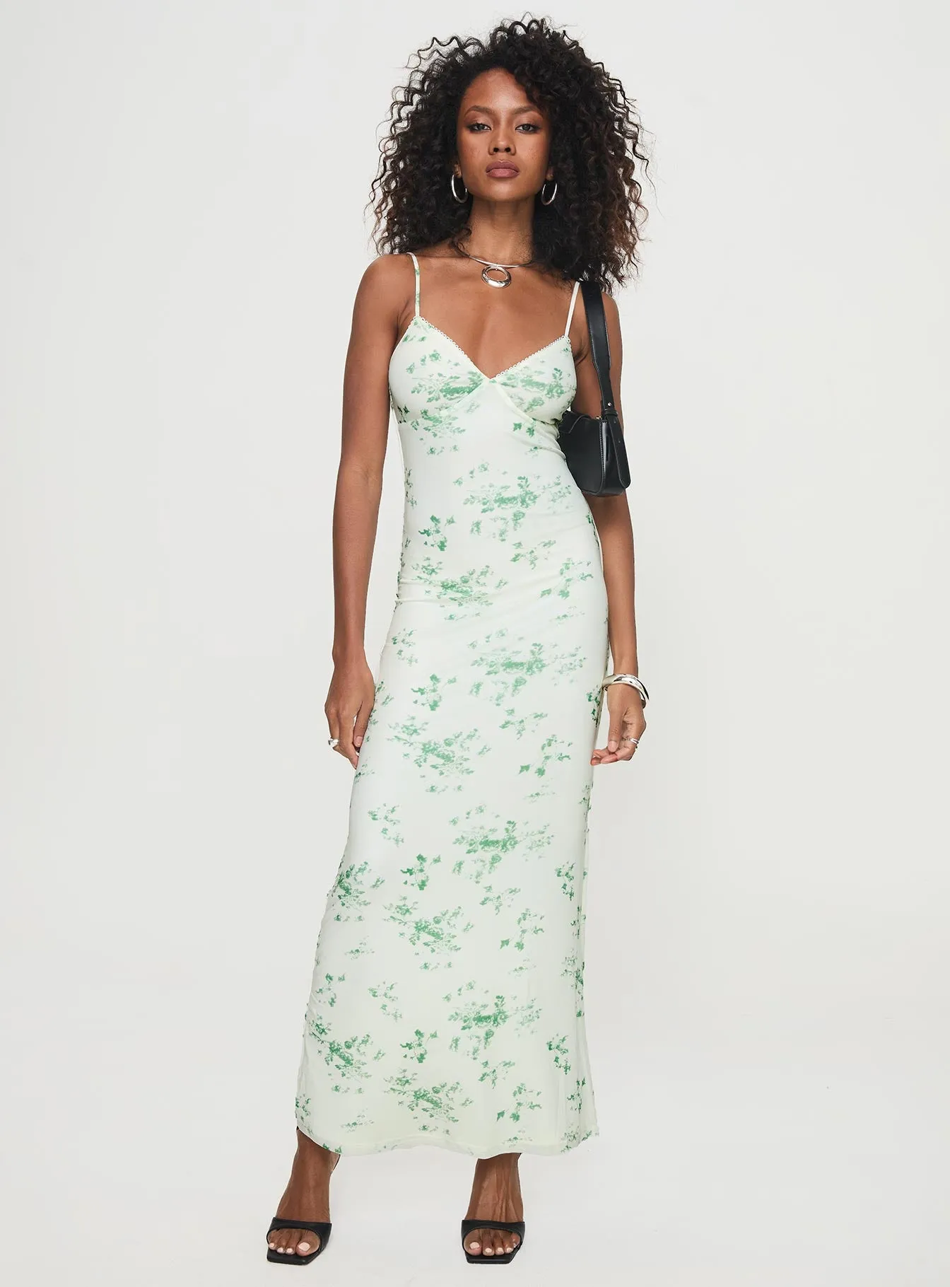 Mellieha Maxi Dress Cream sold by Princess Polly product image thumbnail 2