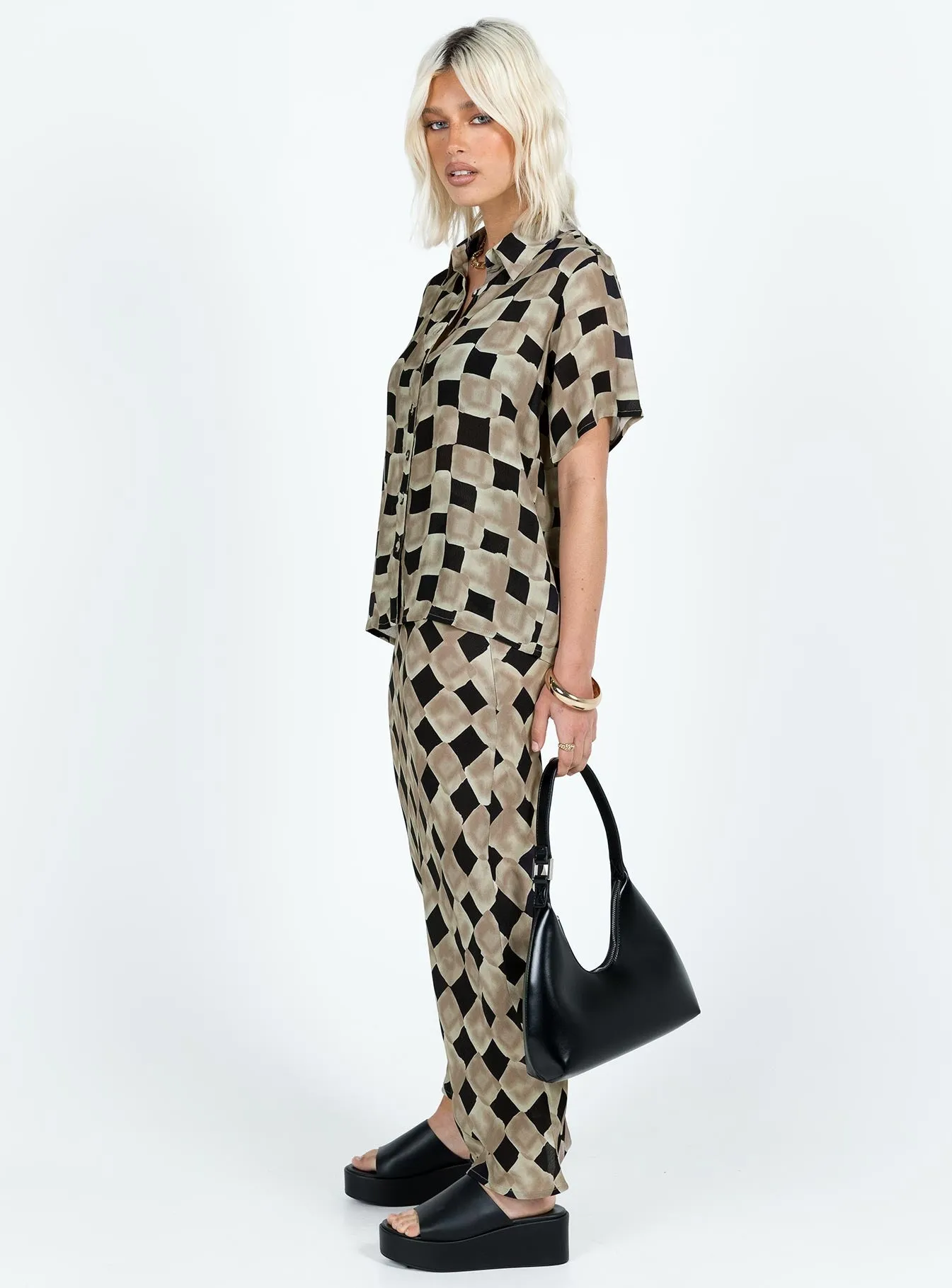 Bekka Set Brown / Black sold by Princess Polly product image thumbnail 4