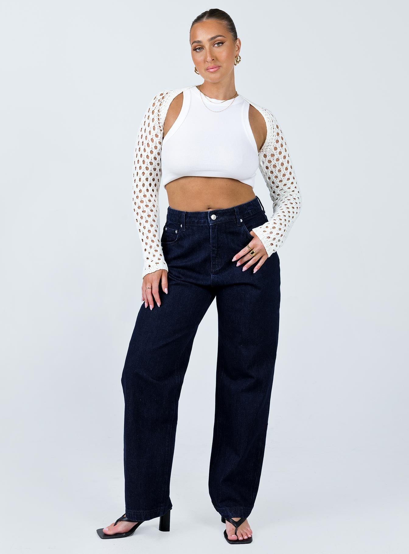 Drago Slouch Jeans Indigo sold by Princess Polly product image thumbnail 2