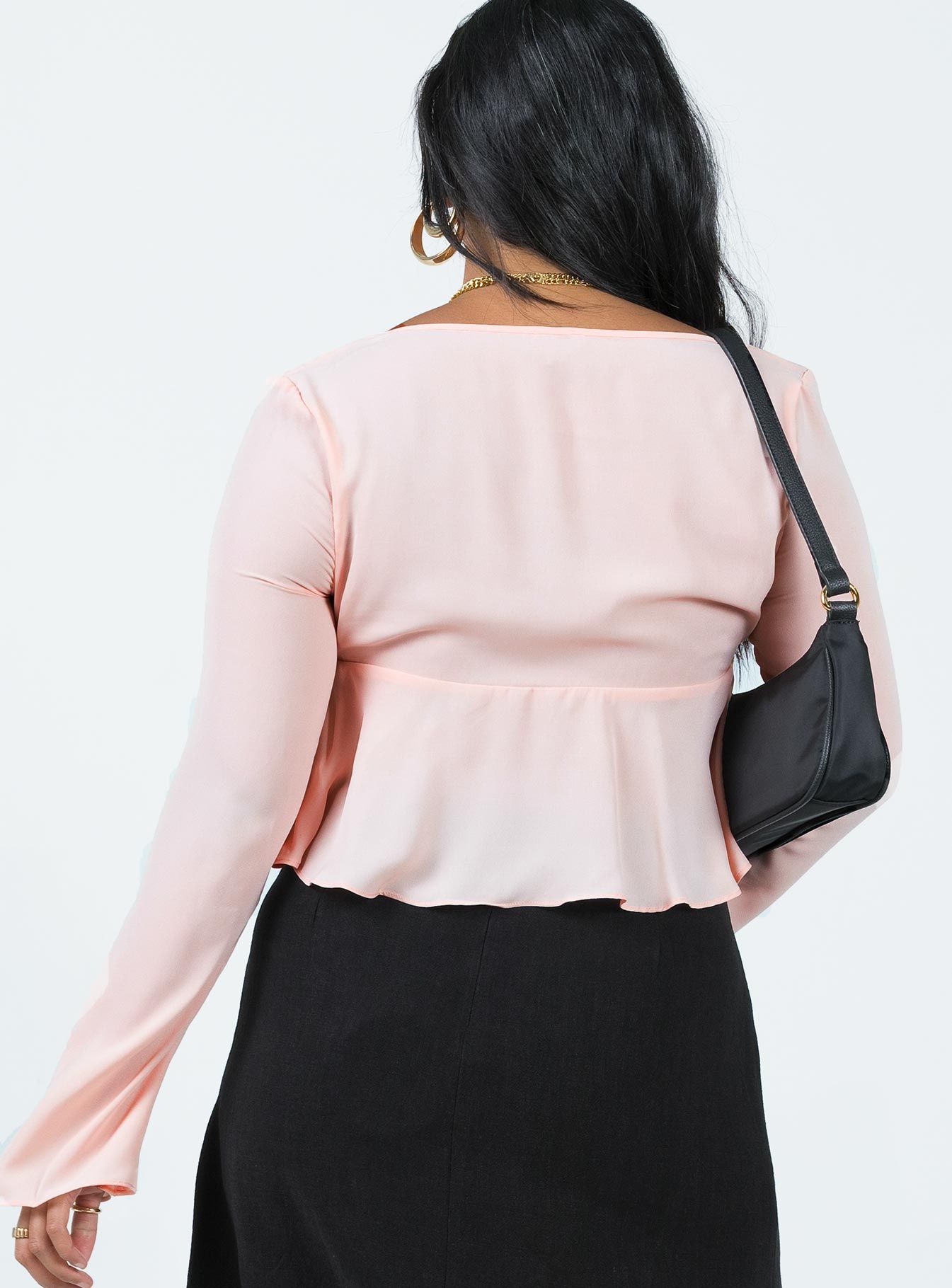 Godet Top Pink sold by Princess Polly product image thumbnail 5