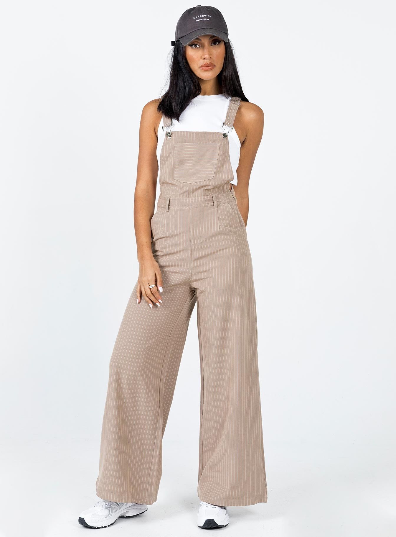 Hayden Overalls Beige sold by Princess Polly product image thumbnail 2
